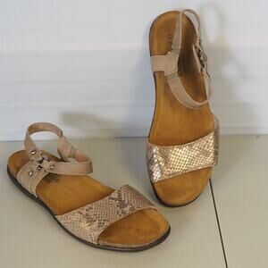 Naot Sabrina Sandals Women's‎ US 10 EU 41 Leather Made in Israel Comfort Travel